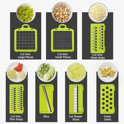 14 In 1 Multifunctional Vegetable Chopper